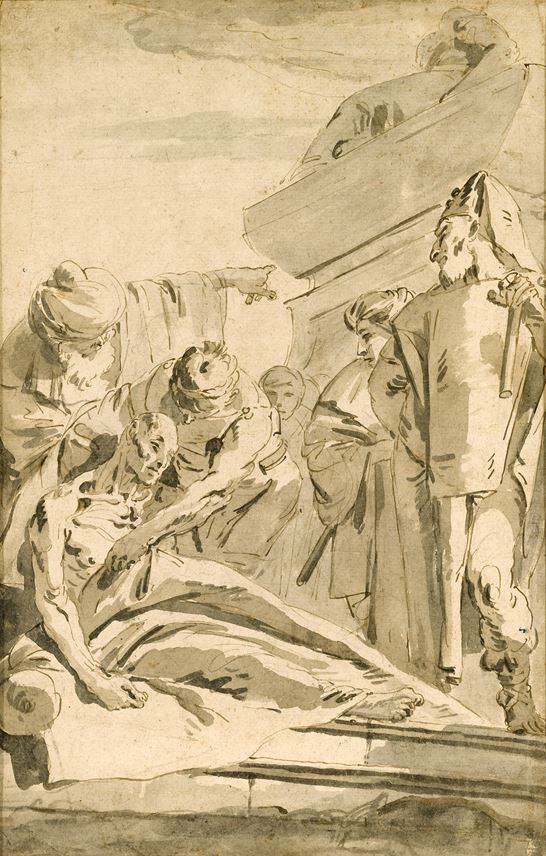 Giovanni Battista Tiepolo - Death of Seneca | MasterArt